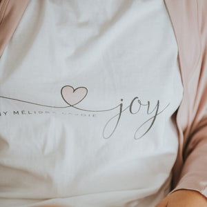 T-Shirt coton Joy by Melissa Lajoie